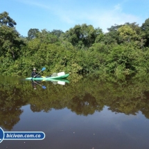 Bicivan Tour Kayak Rio Selva Amazonas Colombia