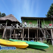 Bicivan Tour Kayak Rio Selva Amazonas Colombia