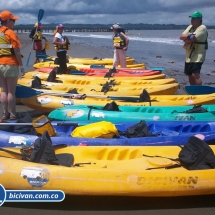 Bicivan Tour Kayak Mar Bahia Malaga Juanchaco Ladrilleros Pacifico Colombia