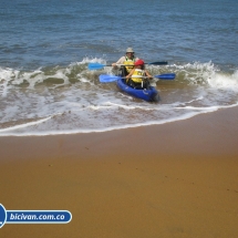 Bicivan Tour Kayak Mar Bahia Malaga Juanchaco Ladrilleros Pacifico Colombia