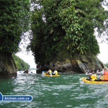 Bicivan Tour Kayak Mar Bahia Malaga Juanchaco Ladrilleros Pacifico Colombia