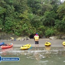 Bicivan Tour Kayak Mar Bahia Malaga Juanchaco Ladrilleros Pacifico Colombia