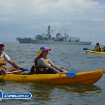 Bicivan Tour Kayak Mar Bahia Malaga Juanchaco Ladrilleros Pacifico Colombia