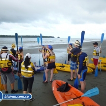 Bicivan Tour Kayak Mar Bahia Malaga Juanchaco Ladrilleros Pacifico Colombia