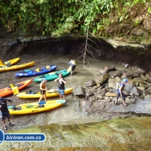 Bicivan Tour Kayak Mar Bahia Malaga Juanchaco Ladrilleros Pacifico Colombia