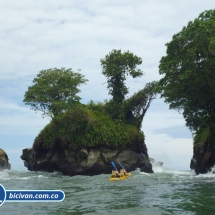 Bicivan Tour Kayak Mar Bahia Malaga Juanchaco Ladrilleros Pacifico Colombia