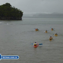 Bicivan Tour Kayak Mar Bahia Malaga Juanchaco Ladrilleros Pacifico Colombia