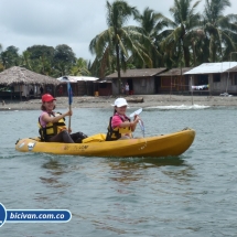 Bicivan Tour Kayak Mar Bahia Malaga Juanchaco Ladrilleros Pacifico Colombia
