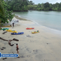 Bicivan Tour Kayak Mar Bahia Malaga Juanchaco Ladrilleros Pacifico Colombia