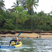 Bicivan Tour Kayak Mar Bahia Malaga Juanchaco Ladrilleros Pacifico Colombia