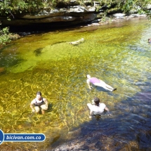 Bicivan Tour Rio Caño Cristal Colombia