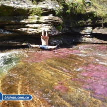 Bicivan Tour Rio Caño Cristal Colombia