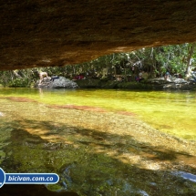 Bicivan Tour Rio Caño Cristal Colombia