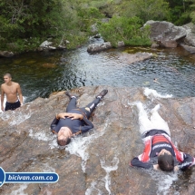 Bicivan Tour Rio Caño Cristal Colombia