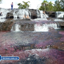 Bicivan Tour Rio Caño Cristal Colombia