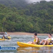 Bicivan Tour Kayak Mar Choco Nuqui Bahiasolano Utria Pacifico Colombia