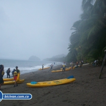 Bicivan Tour Kayak Mar Choco Nuqui Bahiasolano Utria Pacifico Colombia