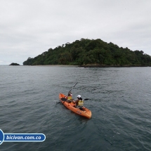 Bicivan Tour Kayak Buceo Mar isla gorgona Pacifico Colombia