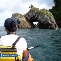 Bicivan Tour Kayak Buceo Mar isla gorgona Pacifico Colombia