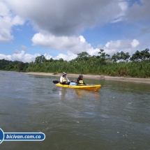 Bicivan Tour Kayak Rio Anchicaya Sabaletas Mar Valle del Cauca Pacifico Colombia