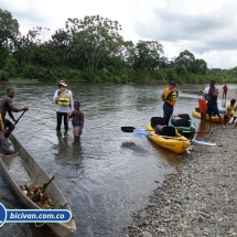 Bicivan Tour Kayak Rio Anchicaya Sabaletas Mar Valle del Cauca Pacifico Colombia