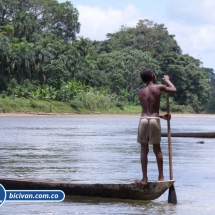 Bicivan Tour Kayak Rio Anchicaya Sabaletas Mar Valle del Cauca Pacifico Colombia