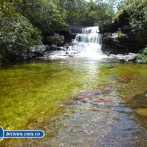 Bicivan Tour Rio Caño Cristal Colombia