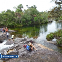 Bicivan Tour Rio Caño Cristal Colombia