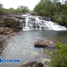 Bicivan Tour Rio Caño Cristal Colombia